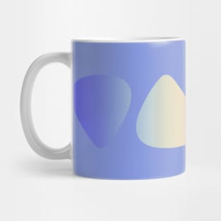 Pastel colors Guitar Picks Mug